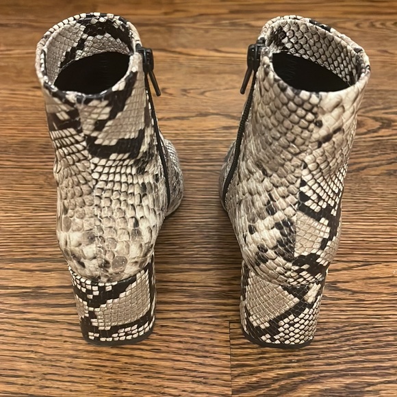 Women’s Snakeskin Booties - Picture 2 of 4